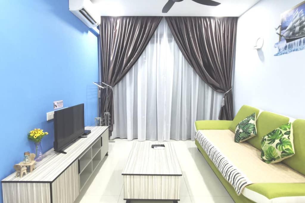 Cozy Blue N Relaxing Ocean Sweet Home@Central Park Johor Bahru Luaran gambar