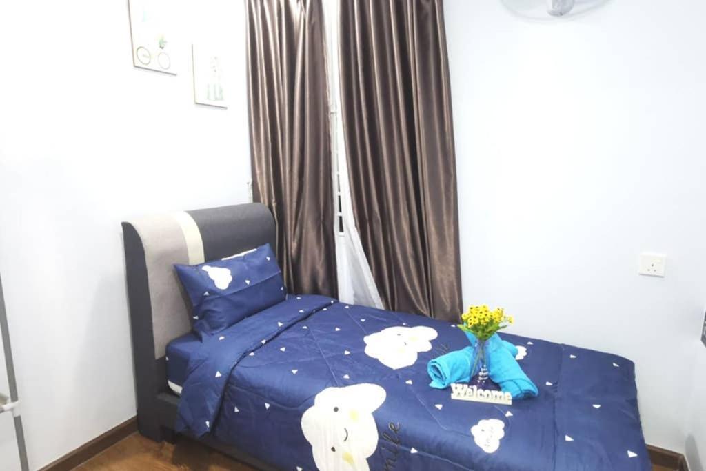 Cozy Blue N Relaxing Ocean Sweet Home@Central Park Johor Bahru Luaran gambar