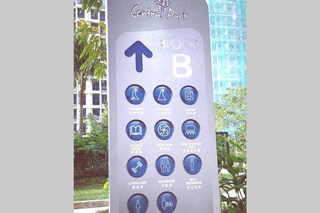 Cozy Blue N Relaxing Ocean Sweet Home@Central Park Johor Bahru Luaran gambar